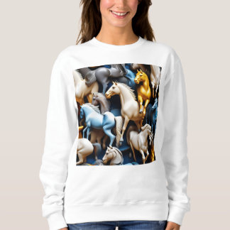 Blandade hästar t shirt