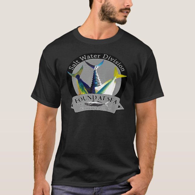 Blandade havsfiskar Saltvatten Fiske stil T Shirt (Framsida)