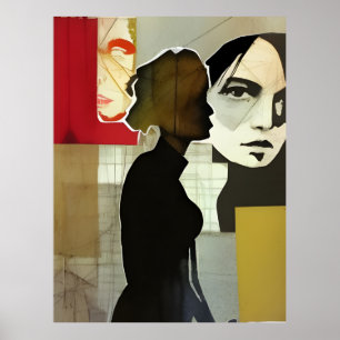 Blandade  kollage poster