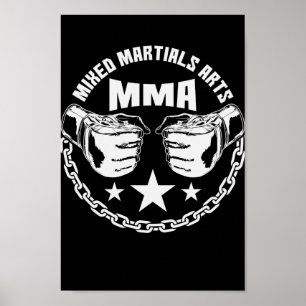 Blandade martialkonst MMA Poster