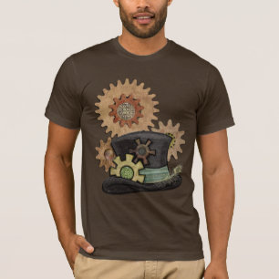 Blandade media av ångånga Steampunk Tröja