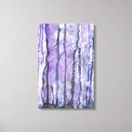 Blandade media skriver ut på Vilder nattetid Canvastryck