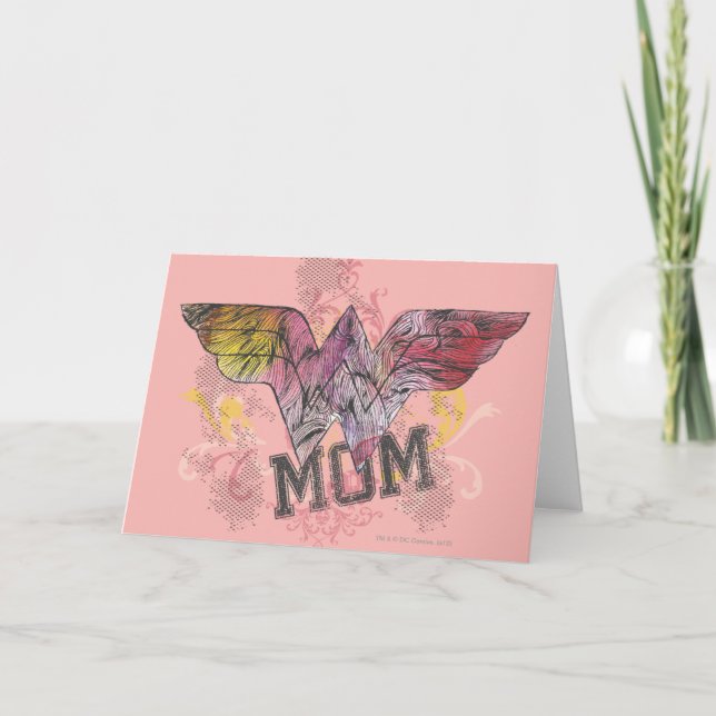 Blandade medier i  Mamma Kort (Framsida)