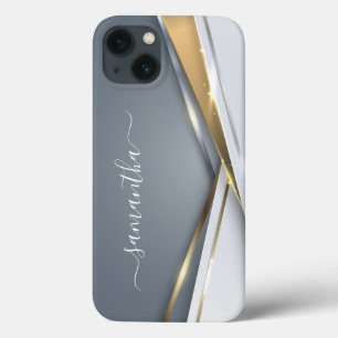 Blandade metaller 3D-utseende Kalligrafi Guld Mono