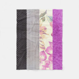 Blandade mönster för topp- flagga fleecefilt