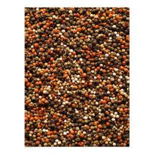 Blandade Peppercorns Struktur Spisfotografi Fototryck