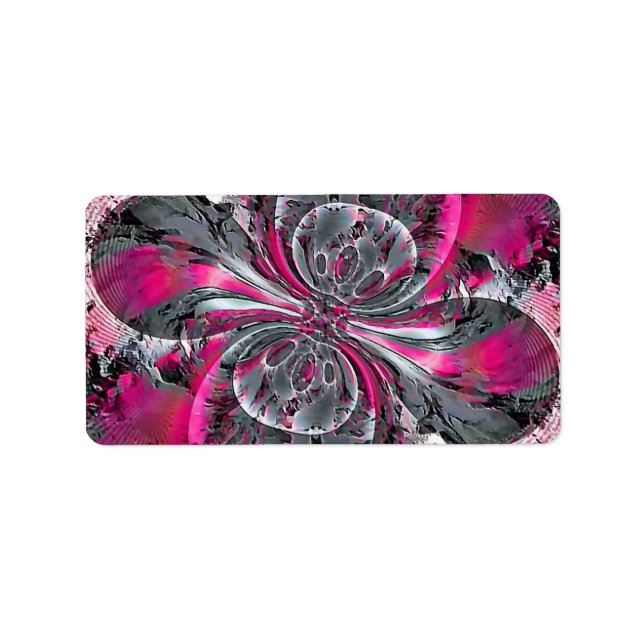 Blandade signaler adressetikett (Framsidan)