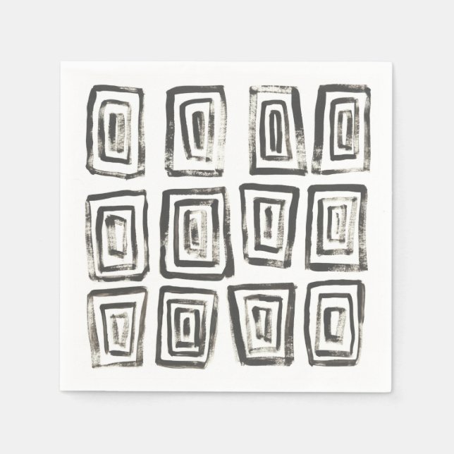 Blandade signaler IV Pappersservett (Framsidan)