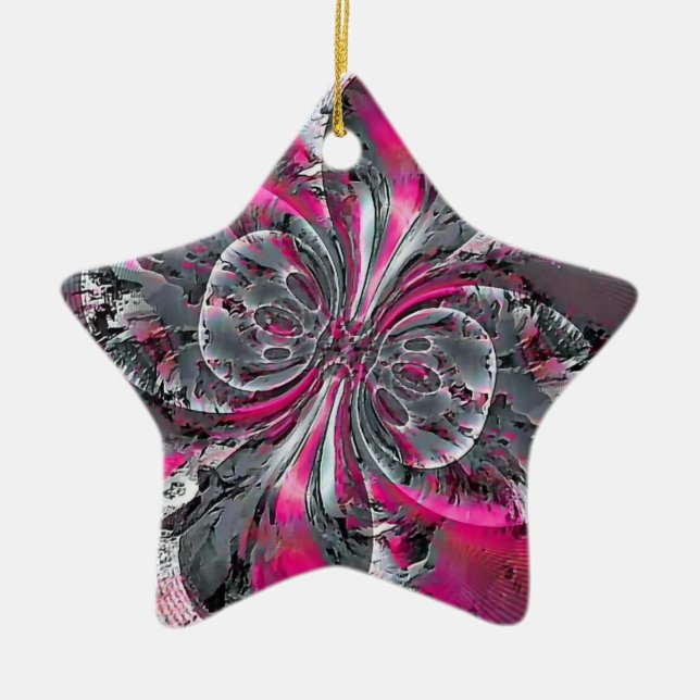 Blandade signaler Keramiska prydnadsföremål Julgransprydnad Keramik (Framsidan)