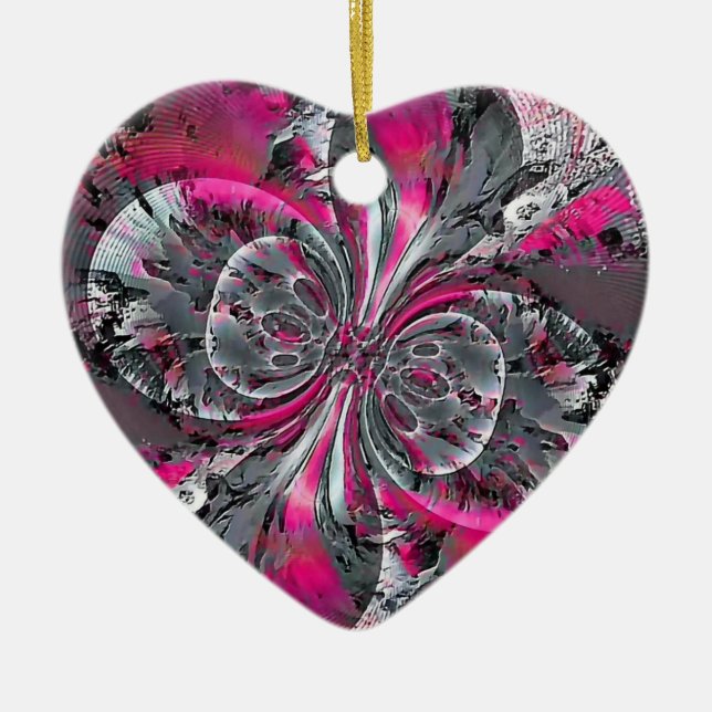 Blandade signaler Keramiska prydnadsföremål Julgransprydnad Keramik (Framsidan)