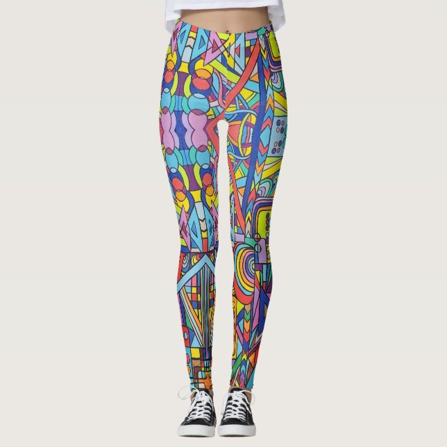 Blandade signaler leggings (Framsida)