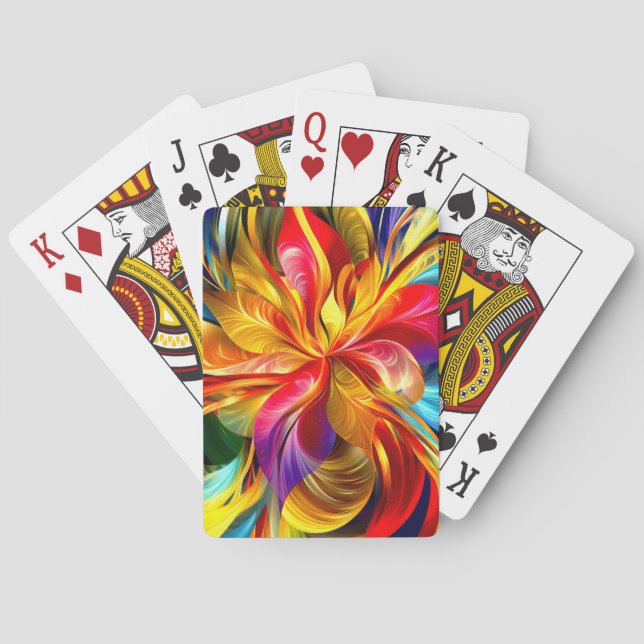 Blandade stilar casinokort (Baksidan)