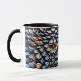 Bländande fjäll mugg