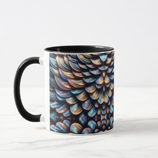 Bländande fjäll mugg