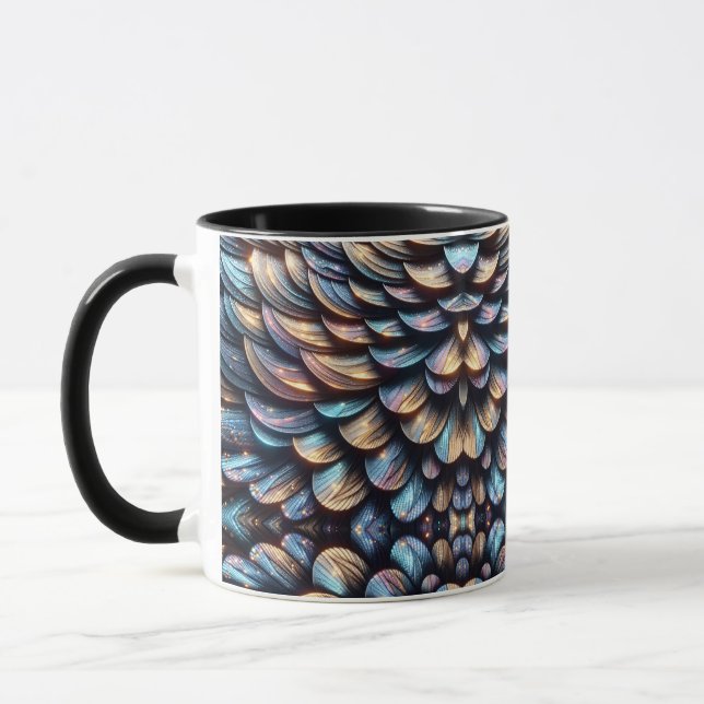 Bländande fjäll mugg (Vänster)