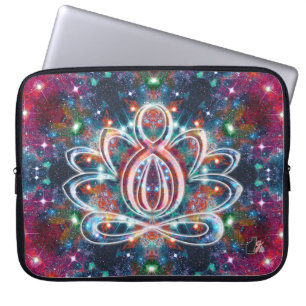 Bländande Zen Lotus Laptop Fodral