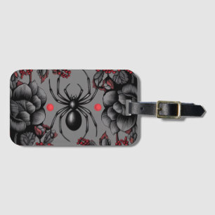 Bländare Blommigt design Gothic stil Bagagebricka