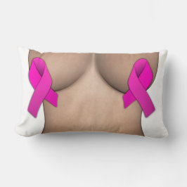 Bländare med bröstcancer, rosa band Lumbalfyllning Lumbarkudde