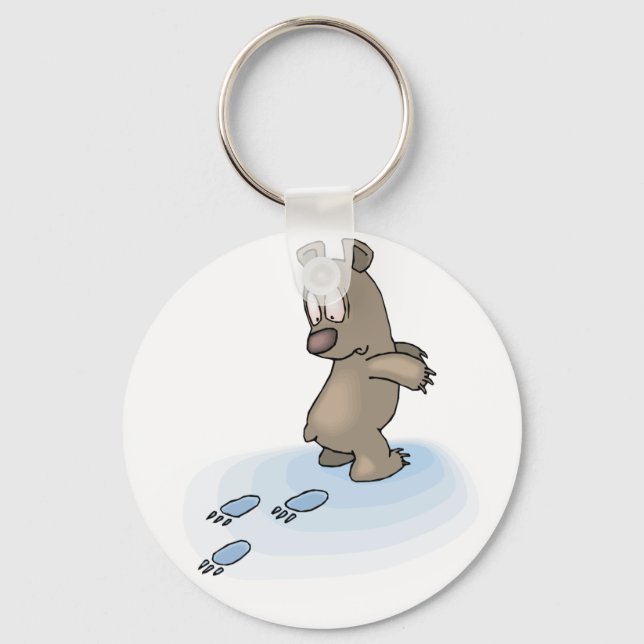 Blandat björn nyckelring (Framsida)