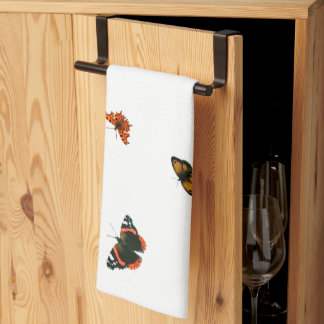 Blandat brittiskt Butterfly Hand Towel Kökshandduk