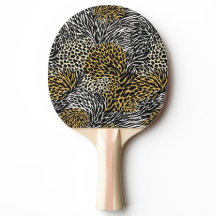 Blandat djurtryck Utskrift av Zebra Leopard Tiger