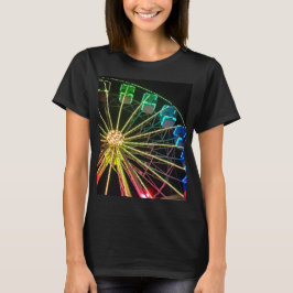 Blandat färg Ferris-hjul T Shirt