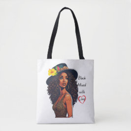 blandat med kärlek tote tygkasse