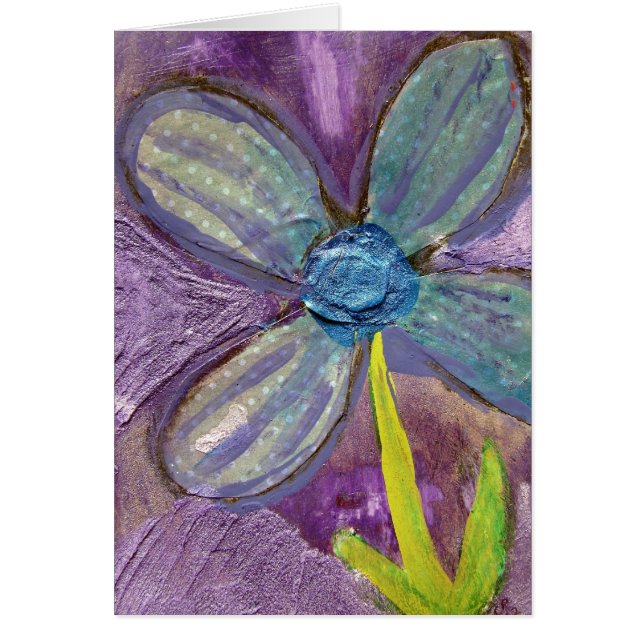 Blandat medieflöde hälsningskort (Framsidan)