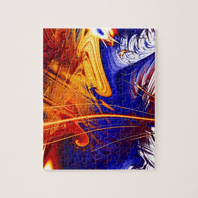 Blandat övre pussel (Vertikal)