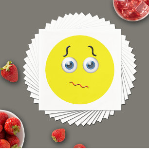 Blandat puzzled Emoji Pappersservett