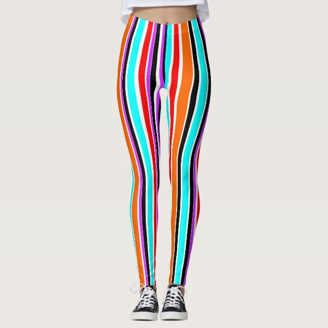 Blandat Rand Leggings (Framsida)