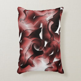 Blandning av brunaktig dimma och dåligt skött prydnadskudde