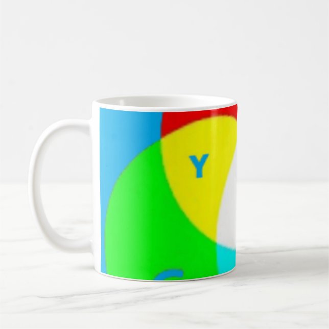 blandning av färg kaffemugg (Vänster)