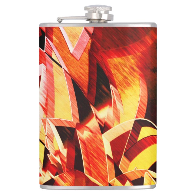 Blandning av gulfärgning med röd mörk, kraftig gen fickplunta (Framsidan)