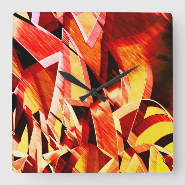 Blandning av gulfärgning med röd mörk, kraftig gen fyrkantig klocka (Framsida)