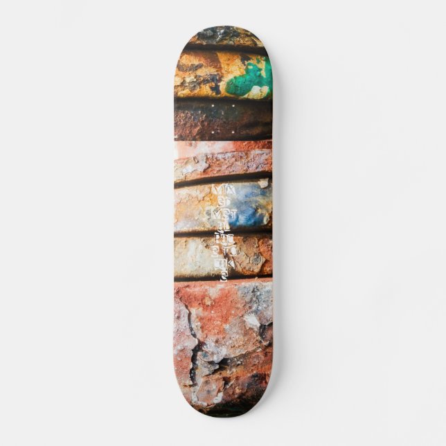 blandning av metall tävling till kaka old school skateboard bräda 21,6 cm (Framsida)