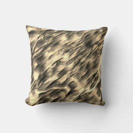 Blandning av ogenomskinlig beige och krombeige som kudde