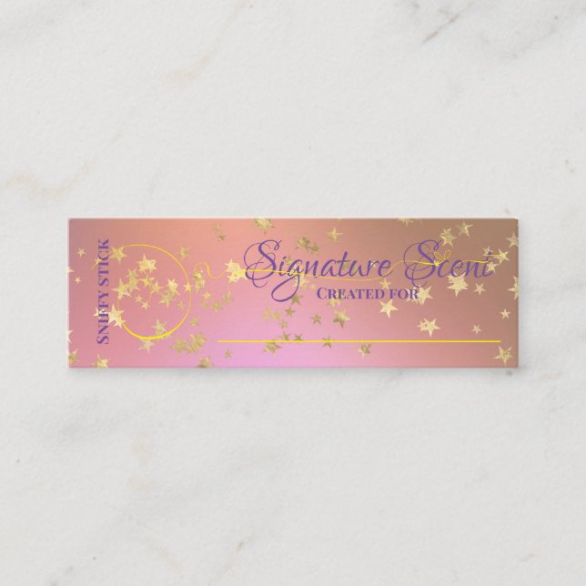 Blandning av personliga anteckningssedel för Bespo Mini Visitkort (Framsida)