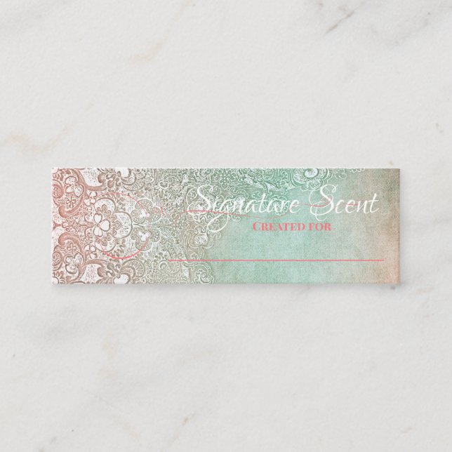 Blandning av personliga anteckningssedel för Bespo Mini Visitkort (Framsida)