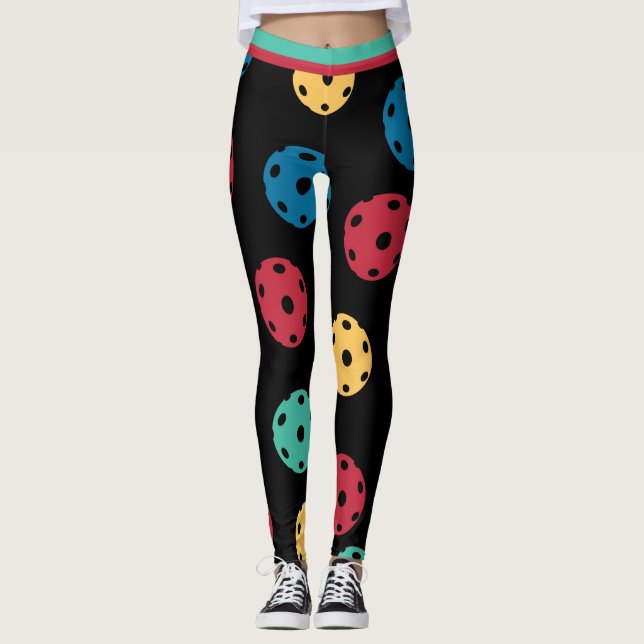 Blandning av picklebollar 3 (XL-platta storlek) Leggings (Framsida)