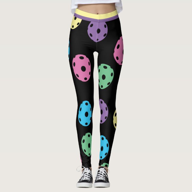 Blandning av picklebollar 4 (XL-platta storlek) Leggings (Framsida)