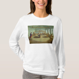 Blandning av pudra t-shirt