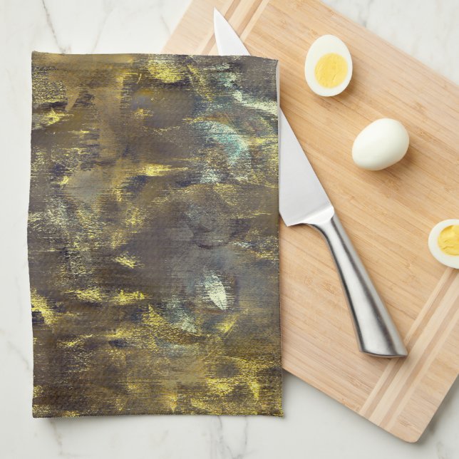 Blandning av råa fläckar och smutsiga och regn i s kökshandduk (Vikt i Fjärdedel)