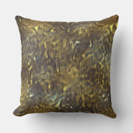 Blandning av råa fläckar och smutsiga och regn i s kudde