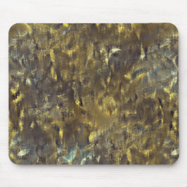 Blandning av råa fläckar och smutsiga och regn i s musmatta