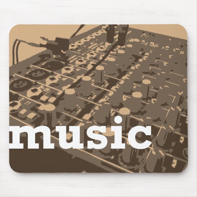 Blandning stiger ombord musen vadderar musmatta (Framsidan)