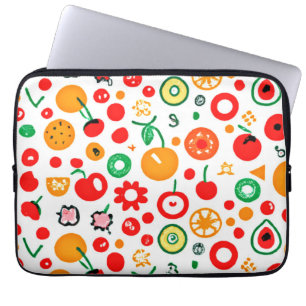 Blandningar av Fruit Mönster. Köp nu Laptop Fodral