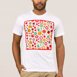 Blandningar av Fruit Mönster. Köp nu T Shirt