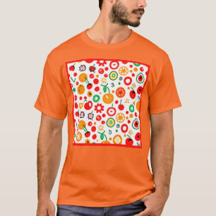 Blandningar av Fruit Mönster. Köp nu T Shirt