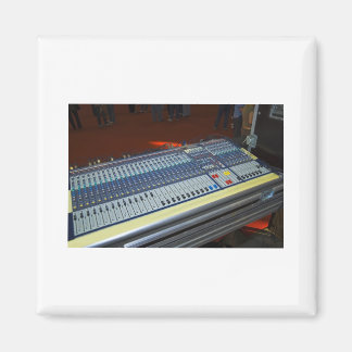Blandningskonsol för audio - ljud board magnet